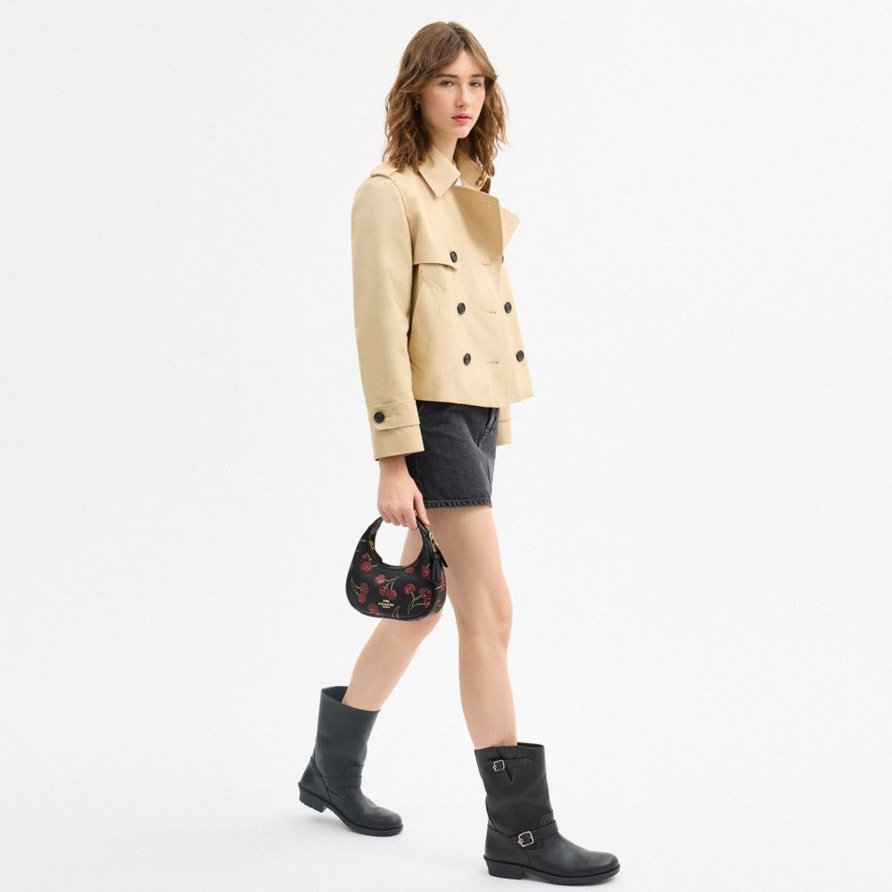 COACH®,Carmen Mini Crossbody Bag With Cherry Print,,Detail View