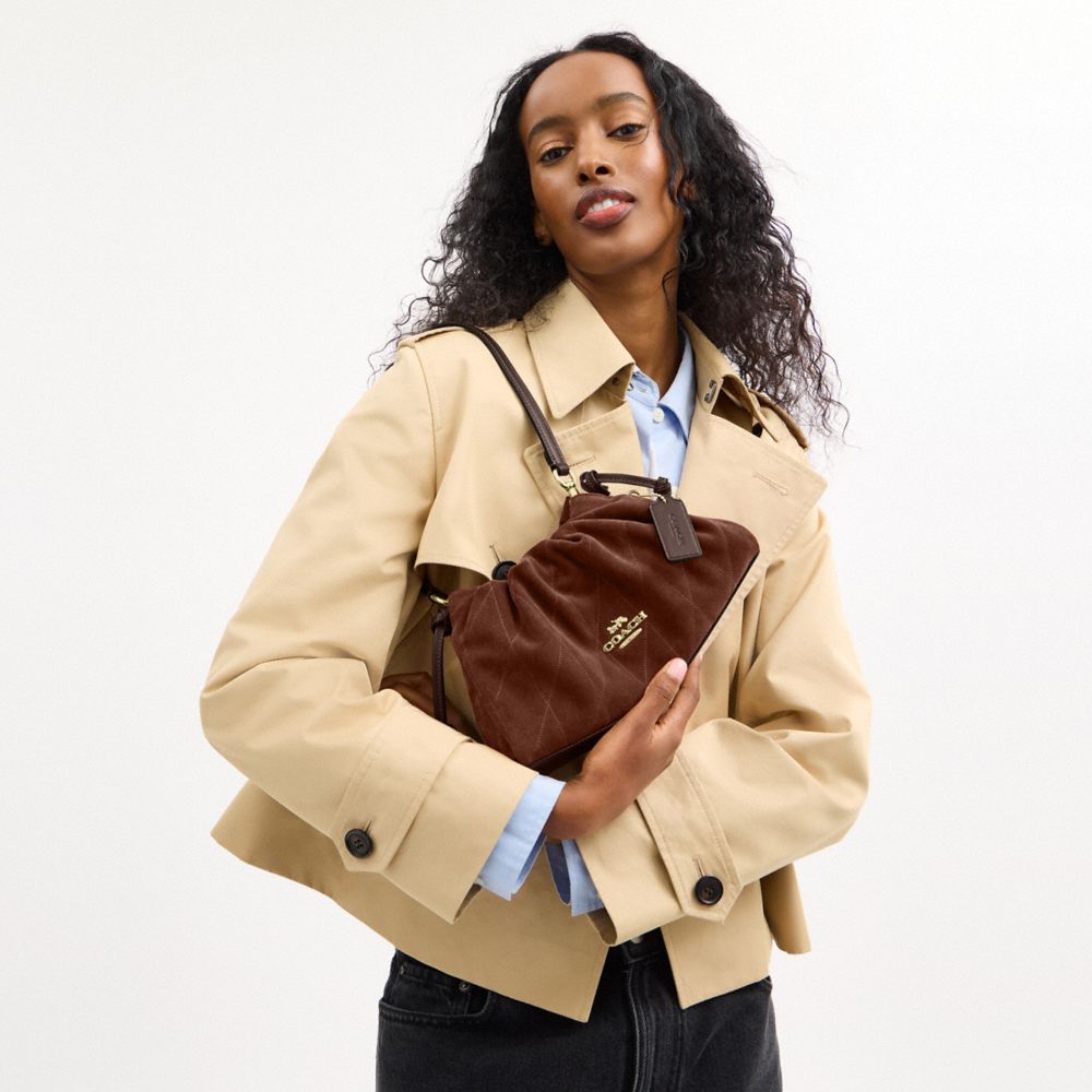 COACH®,Faye Shoulder Bag With Quilting,,Detail View