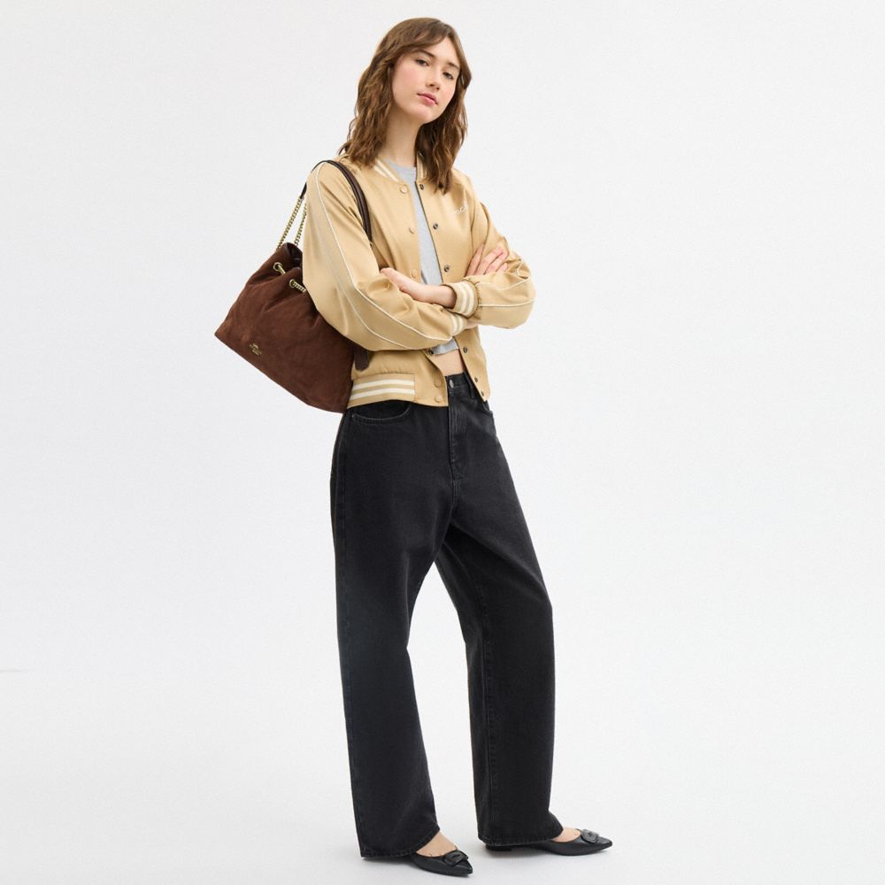 COACH®,Evelyn Shoulder Bag With Quilting,,Detail View