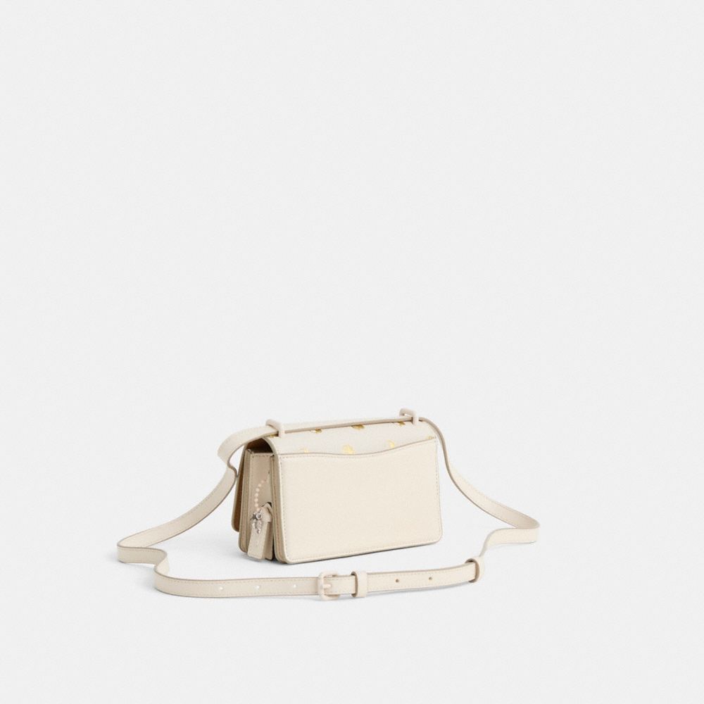 Coach Upcrafted Bandit Crossbody Bag In Silver/chalk
