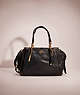 COACH®,RESTORED DREAMER,Smooth Leather,Light Gold/Black,Front View
