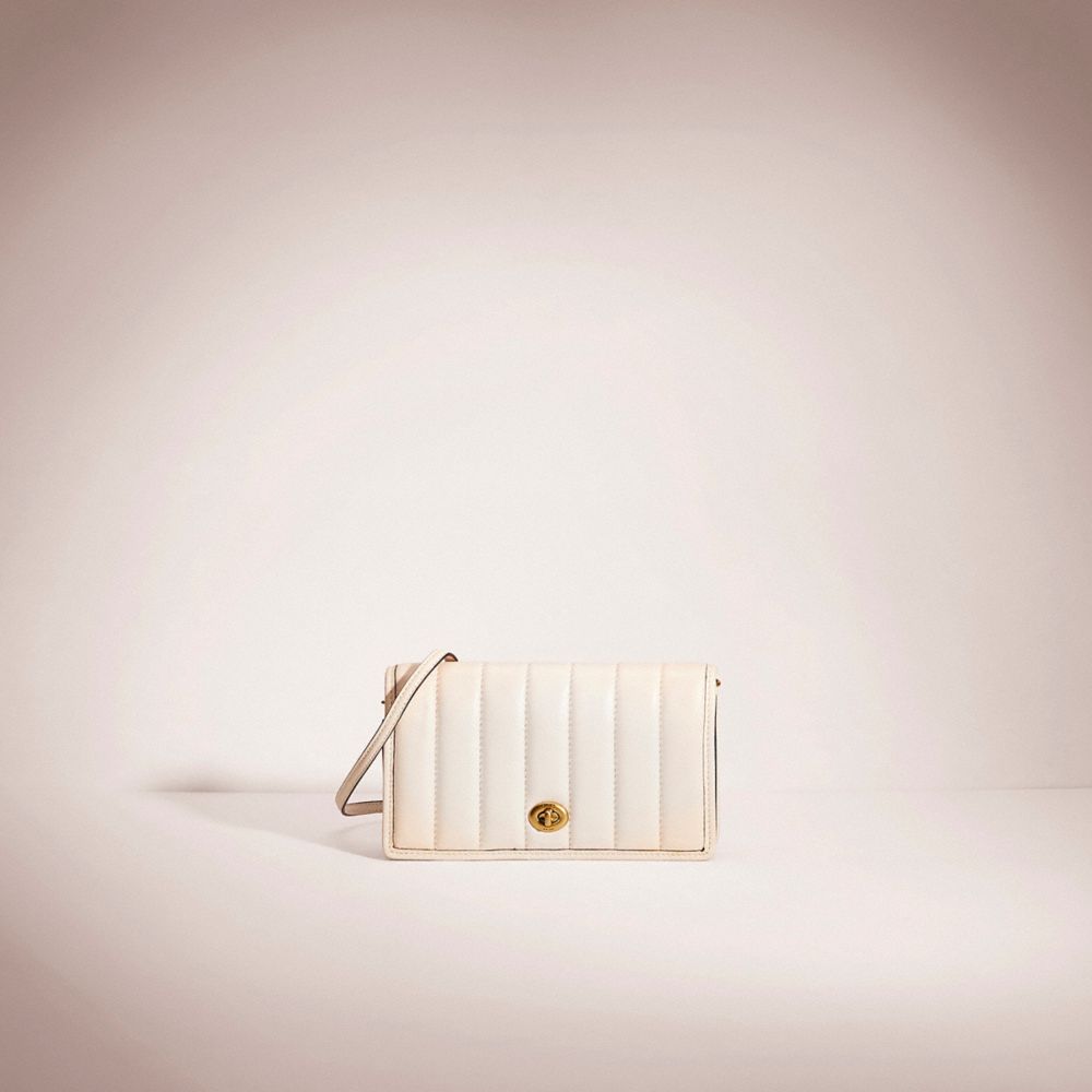 Restored Hayden Foldover Crossbody Clutch With Quilting