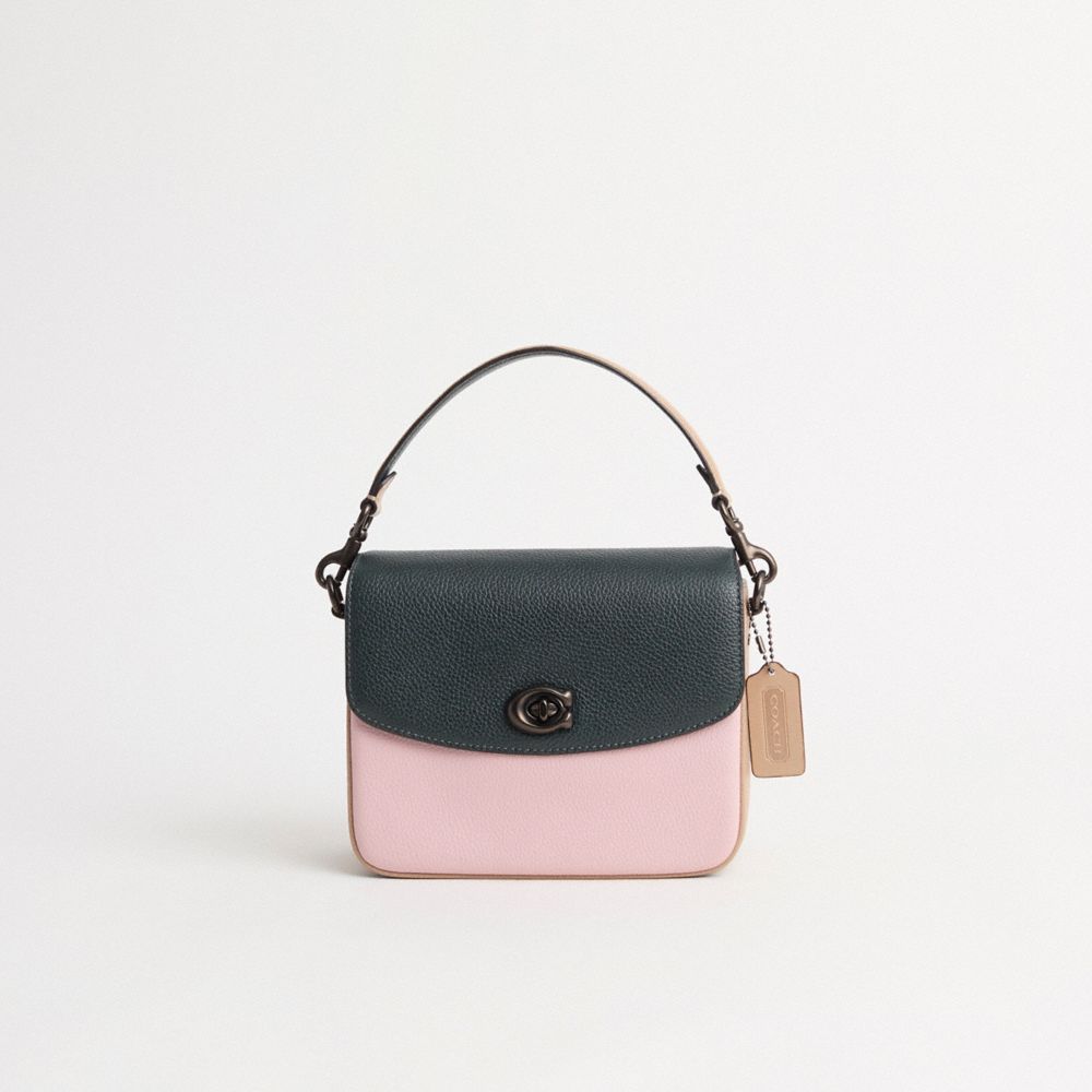 Pewter Pine Green Aurora Multi Restored Cassie Crossbody 19 in Colorblock