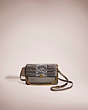 COACH®,RESTORED DREAMER CONVERTIBLE CROSSBODY IN COLORBLOCK SNAKESKIN,Snakeskin Leather,Brass/Heather Grey Multi,Front View