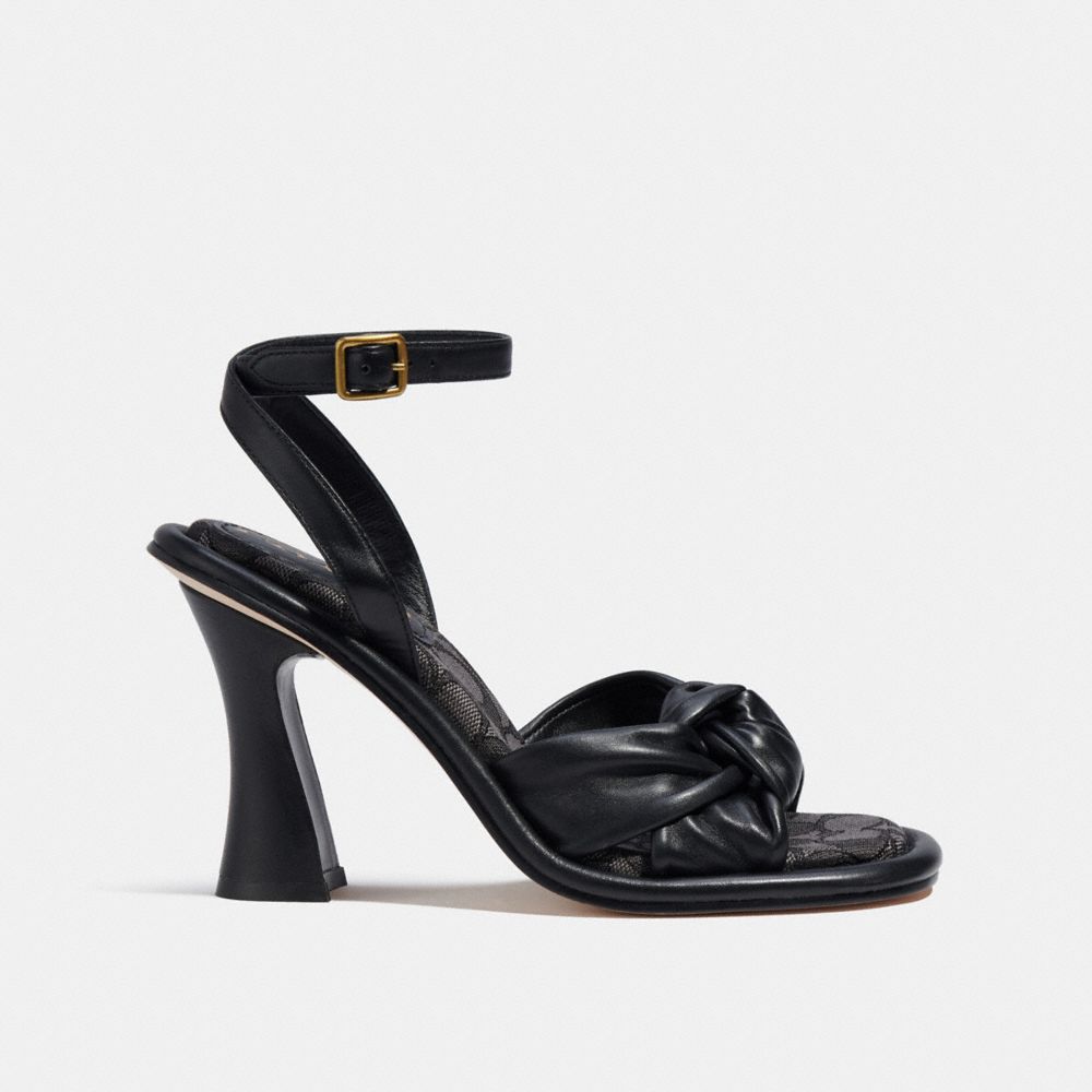 COACH®,Quincy Sandal,,Angle View