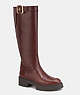 COACH®,LILLI BOOT,Walnut Brown,Front View