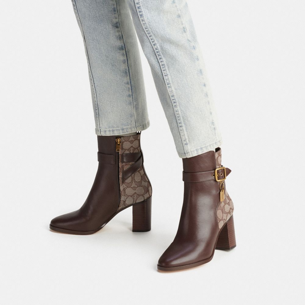 Coach cassandra bootie best sale