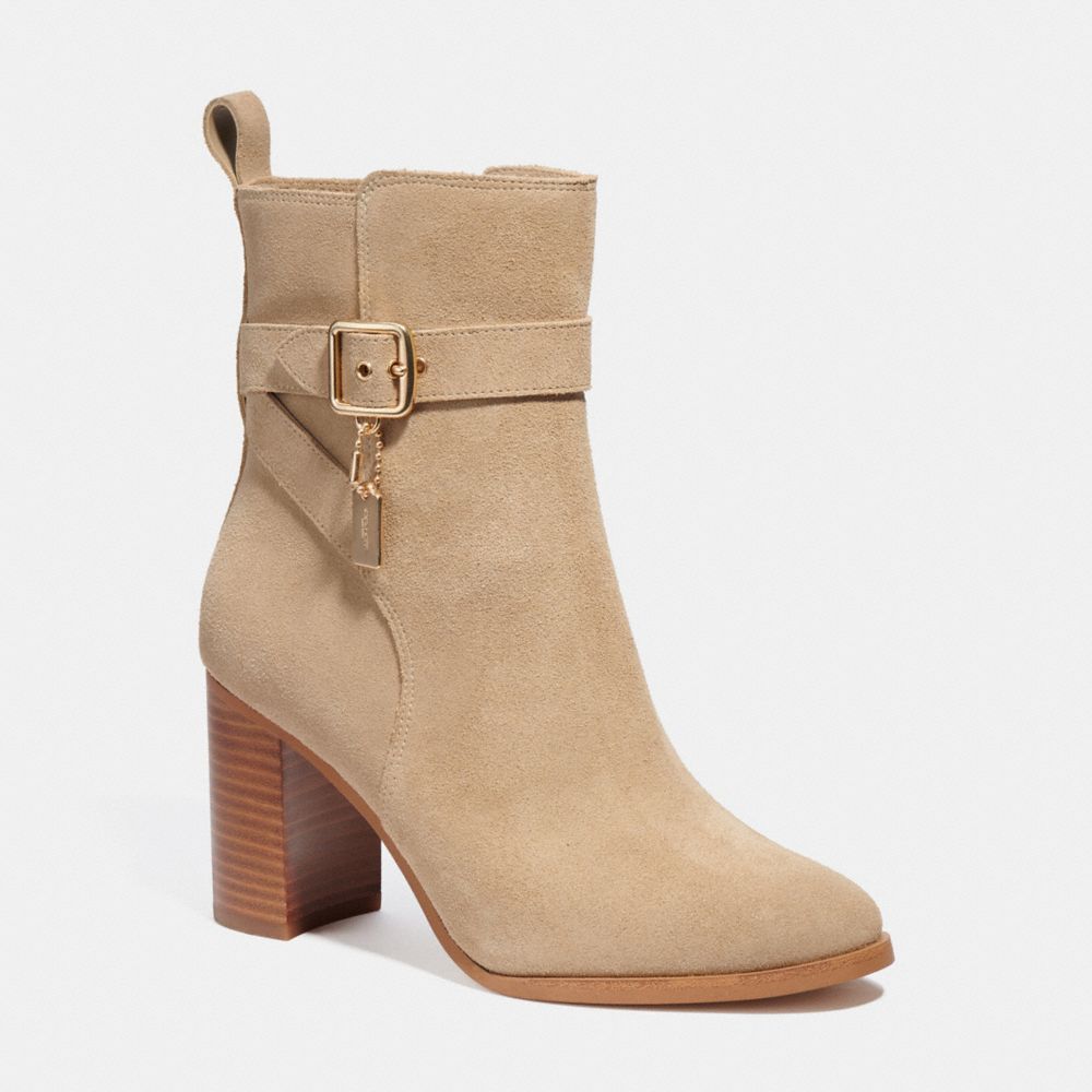 Coach suede hotsell ankle bootie