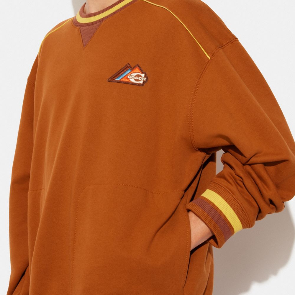 Coach crewneck clearance