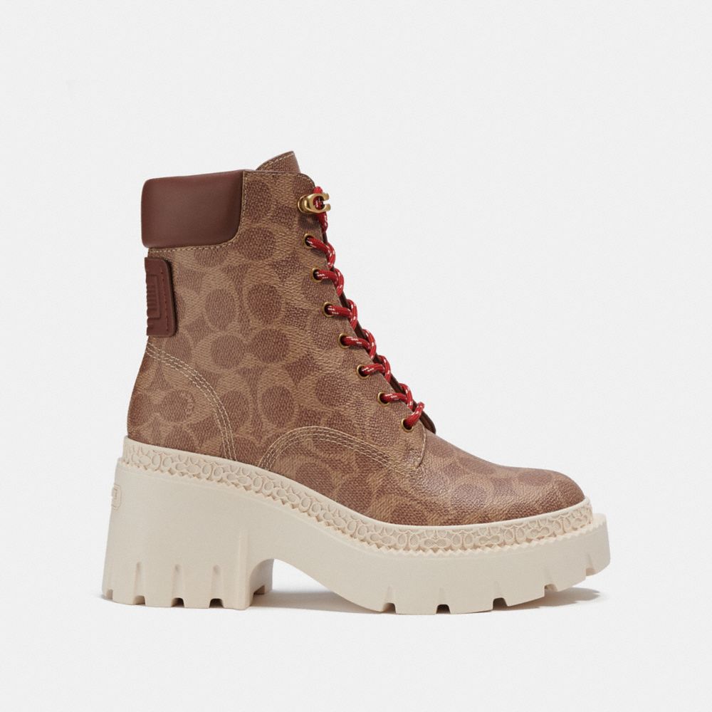 COACH®  Ainsely Bootie In Signature Canvas