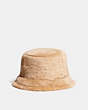 COACH®,SHERPA BUCKET HAT,Teddy,Front View