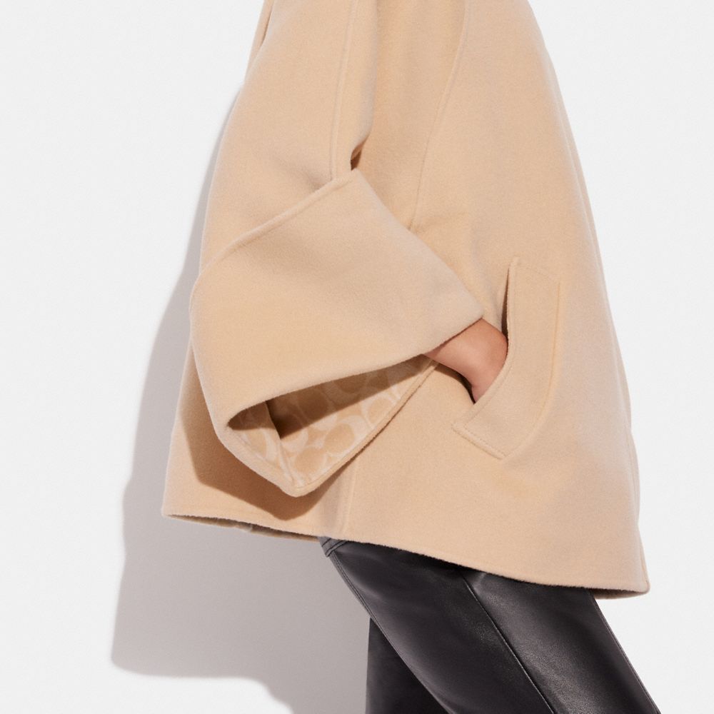 COACH® | Double Face Experimental Cape