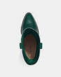 COACH®,PHEOBE BOOTIE,Leather,Dark Pine,Inside View,Top View