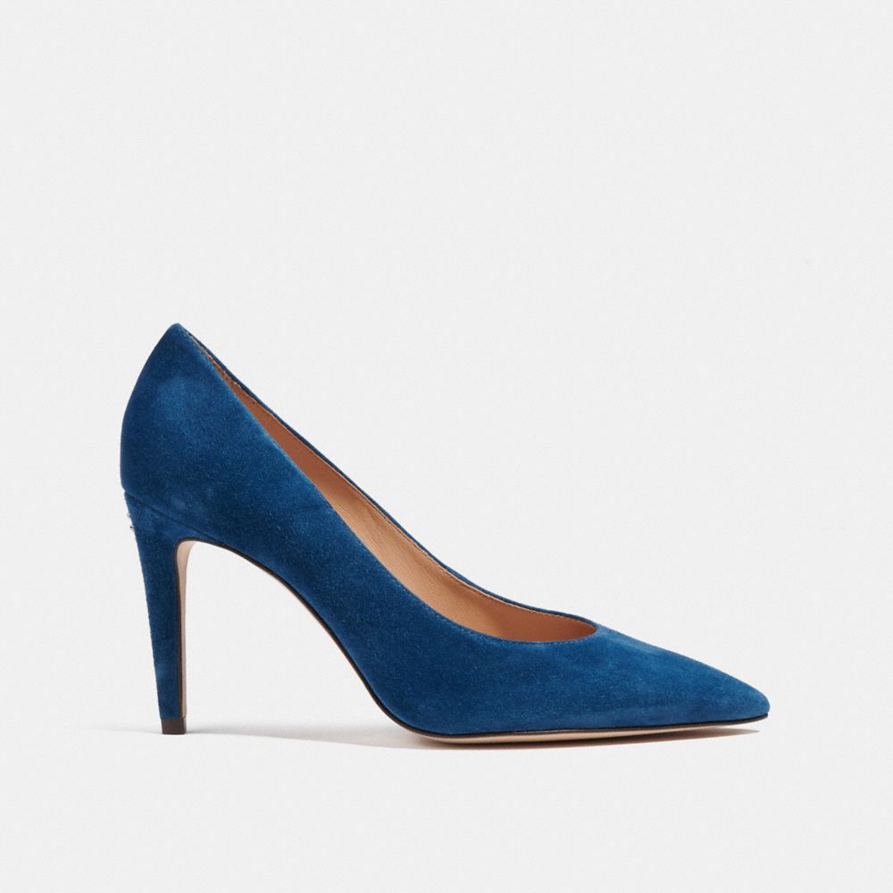 COACH®,SKYLER PUMP,True Blue,Angle View