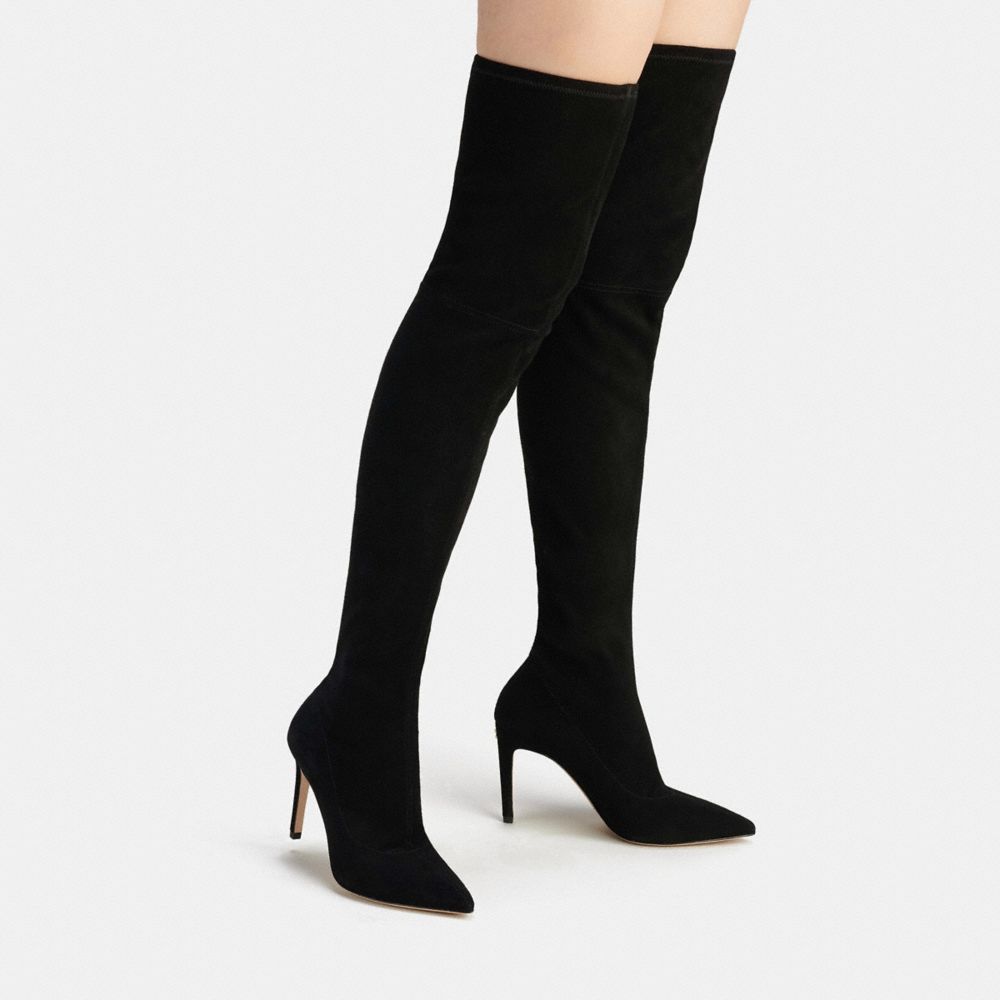 Coach thigh cheap high boots