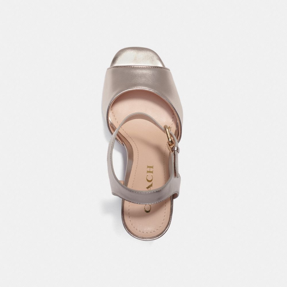 COACH®,Marla Sandal,,Inside View,Top View