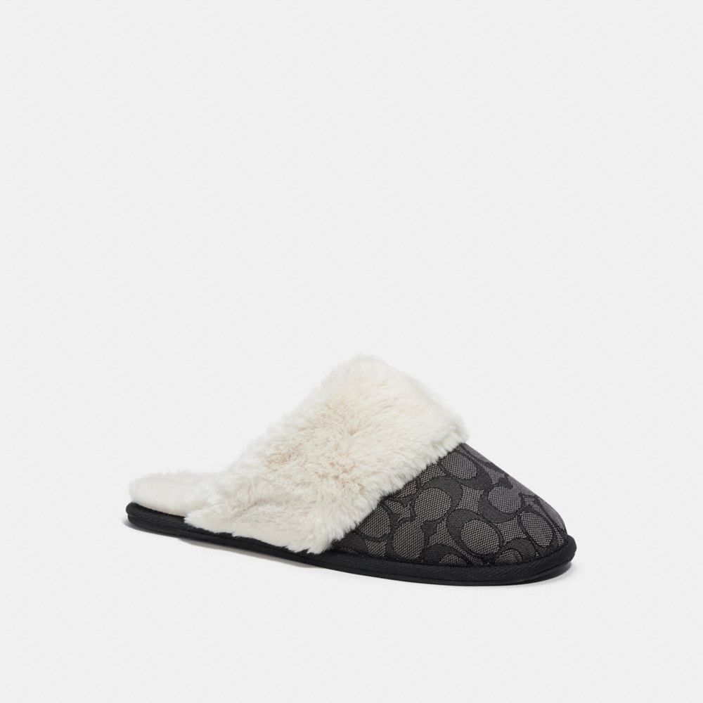 COACH®  Ziva Slipper In Signature Jacquard