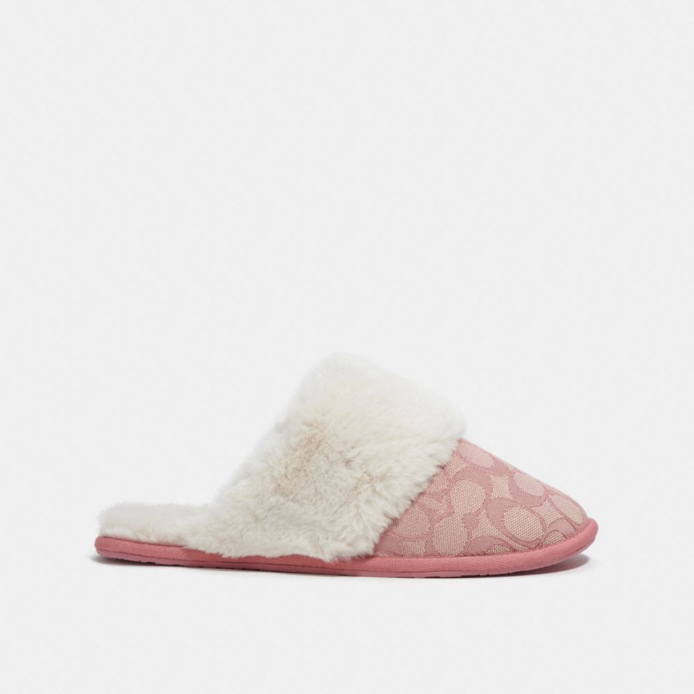 COACH®  Ziva Slipper In Signature Jacquard