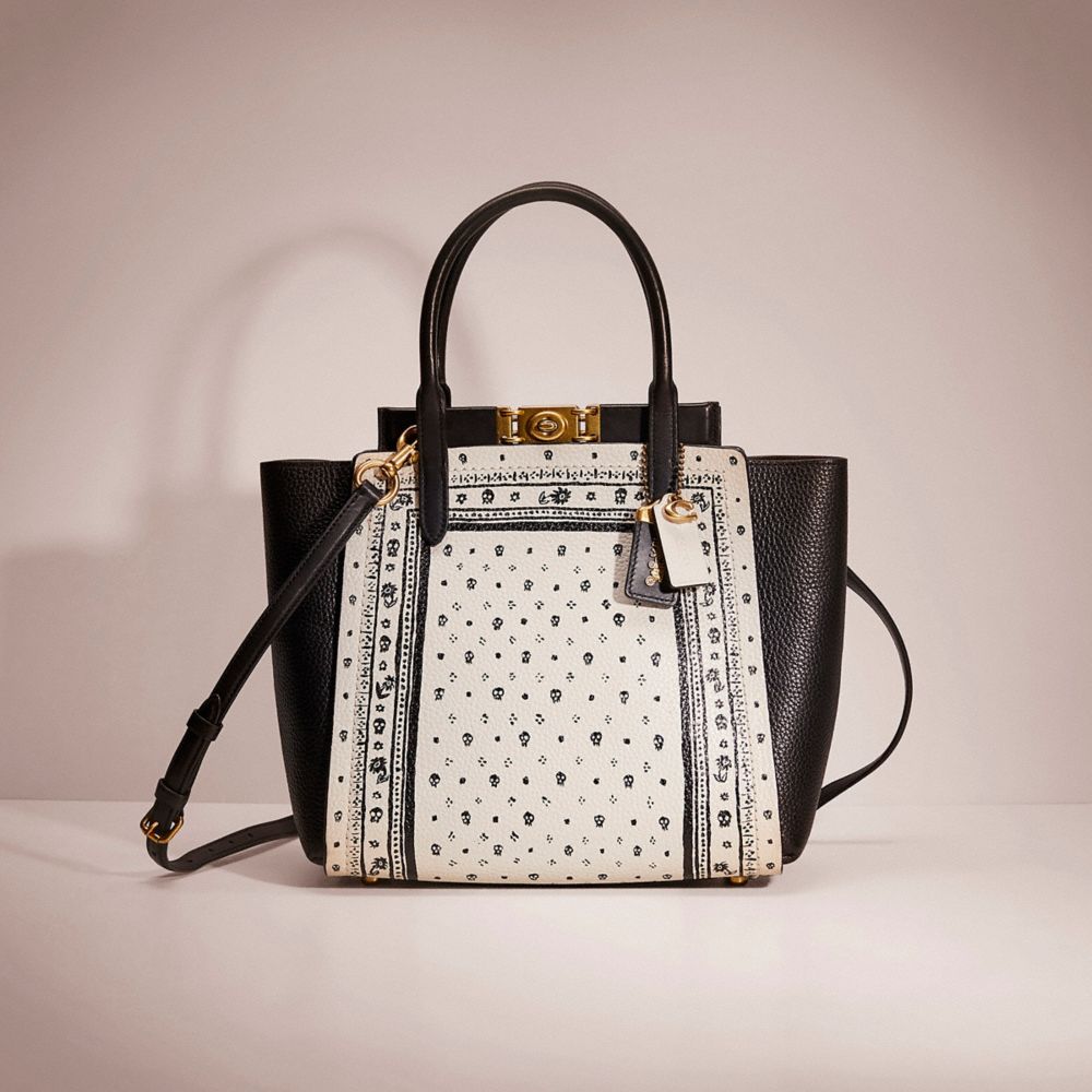 Coach troupe tote in colorblock hotsell