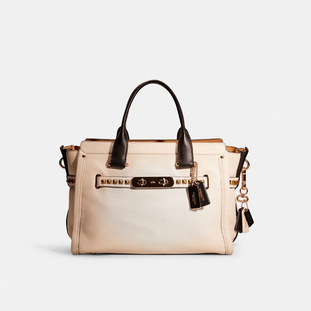 Coach swagger shop bag sale