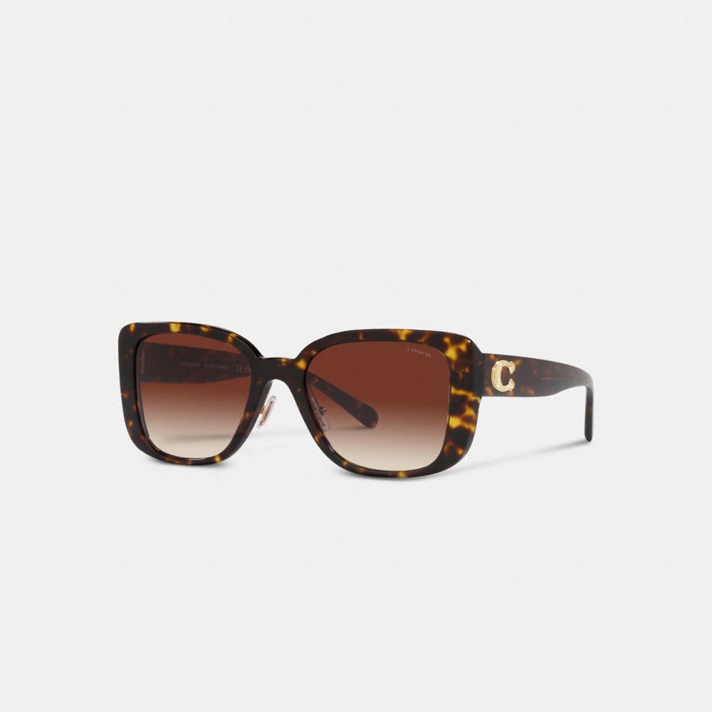 COACH® | Tabby Oversized Square Sunglasses