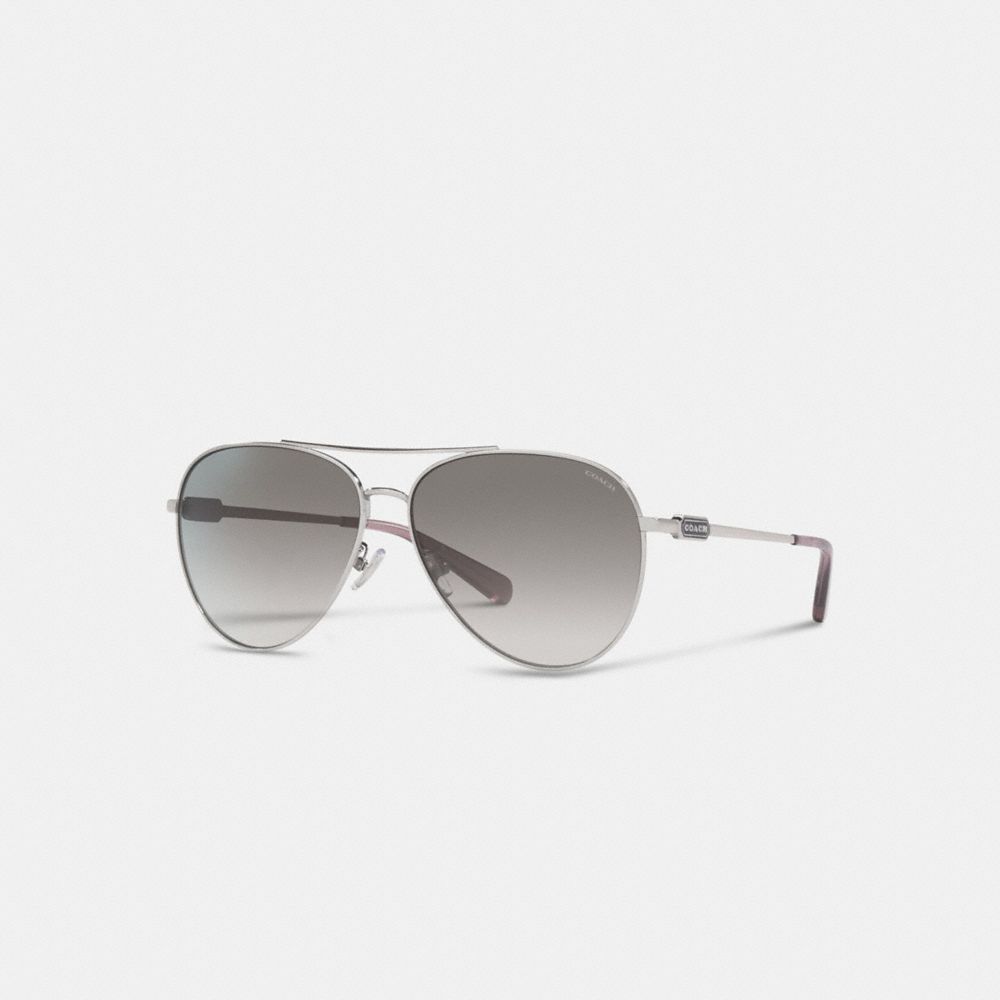 Coach ryan jeweled cheap pilot sunglasses