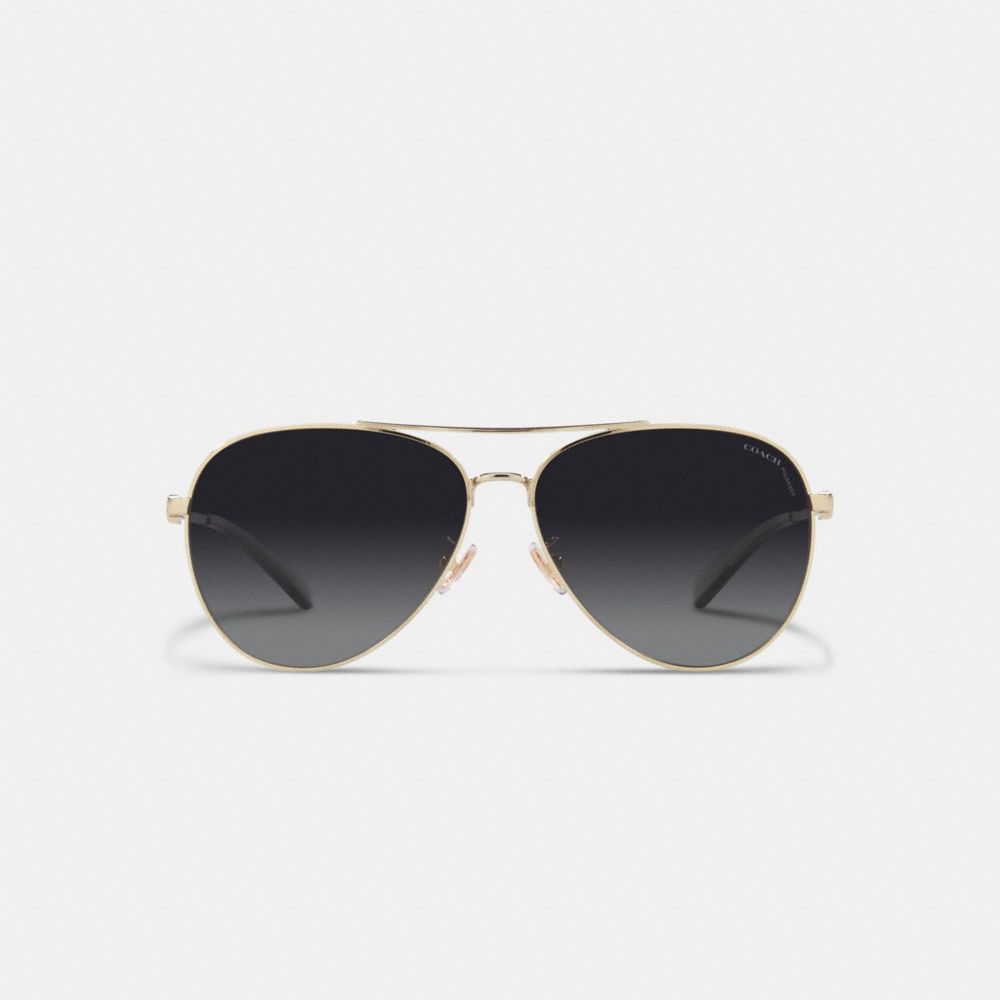 Coach cheap pilot sunglasses