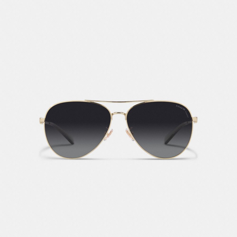 Coach cheap pilot sunglasses