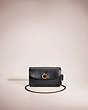 COACH®,RESTORED PARKER CROSSBODY,Refined Calf Leather,Pewter/Pine Green,Front View