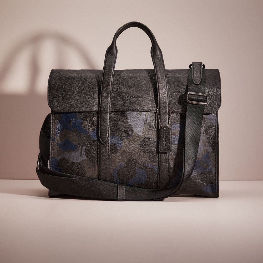 Restored Metropolitan Portfolio With Camo Print