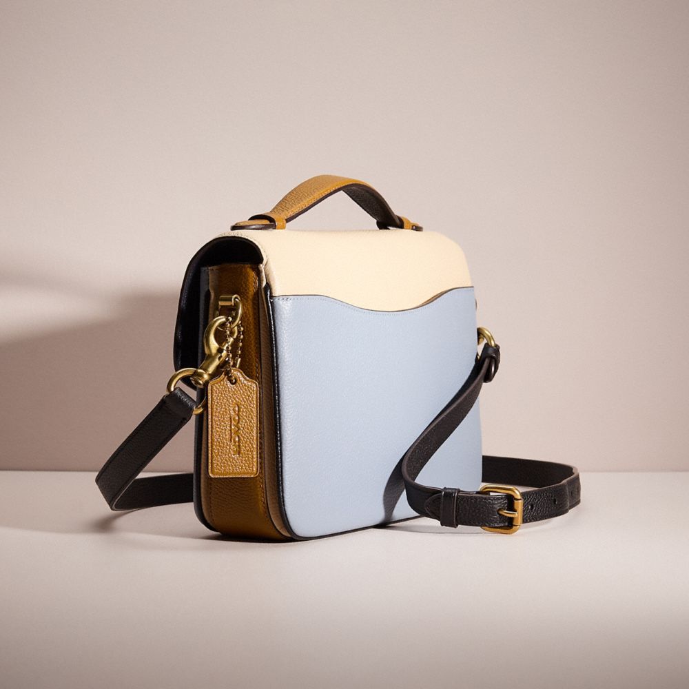 COACH®,Restored Cassie Crossbody In Colorblock,,Angle View