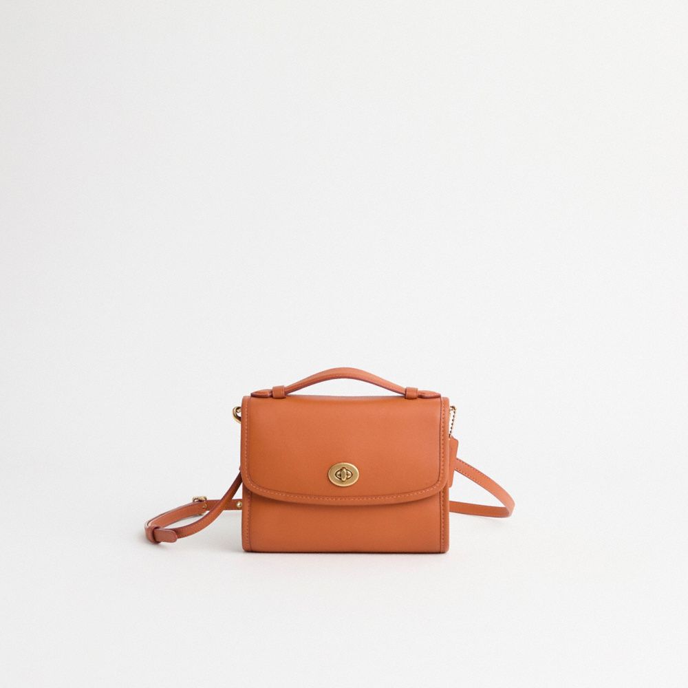 COACH®,Restored Kip Turnlock Crossbody,,Front View