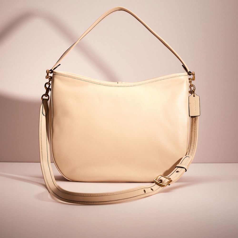 Tabby leather handbag Coach White in Leather - 31932494