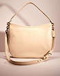 COACH®,RESTORED SOFT TABBY HOBO,Smooth Leather,Large,Brass/Ivory,Front View