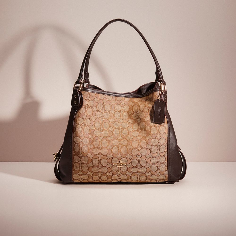 Coach legacy jacquard online edie 31 shoulder bag