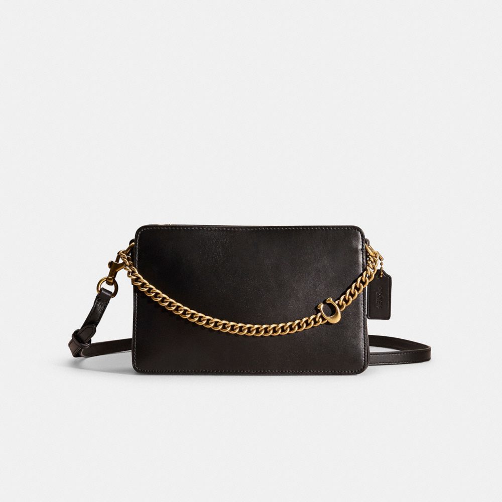 Signature chain crossbody coach sale