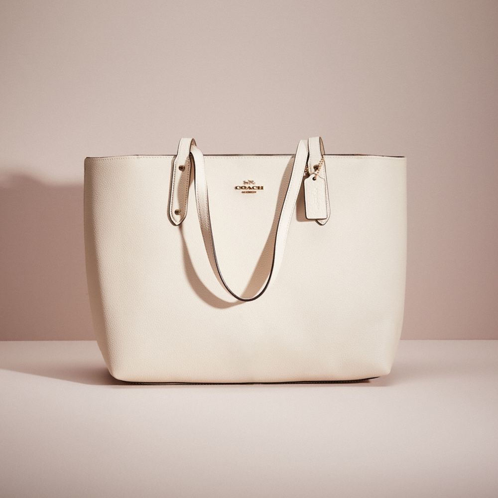 Coach central tote online with zip