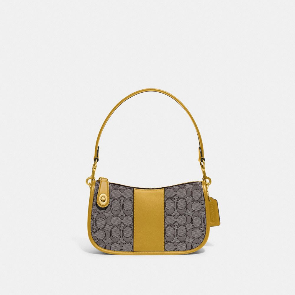 COACH® | Swinger In Signature Jacquard