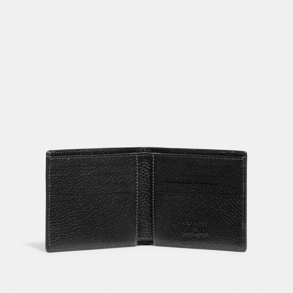 Double billfold wallet discount coach