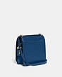 COACH®,BANDIT SHOULDER BAG 20,Leather,Small,True Blue,Angle View