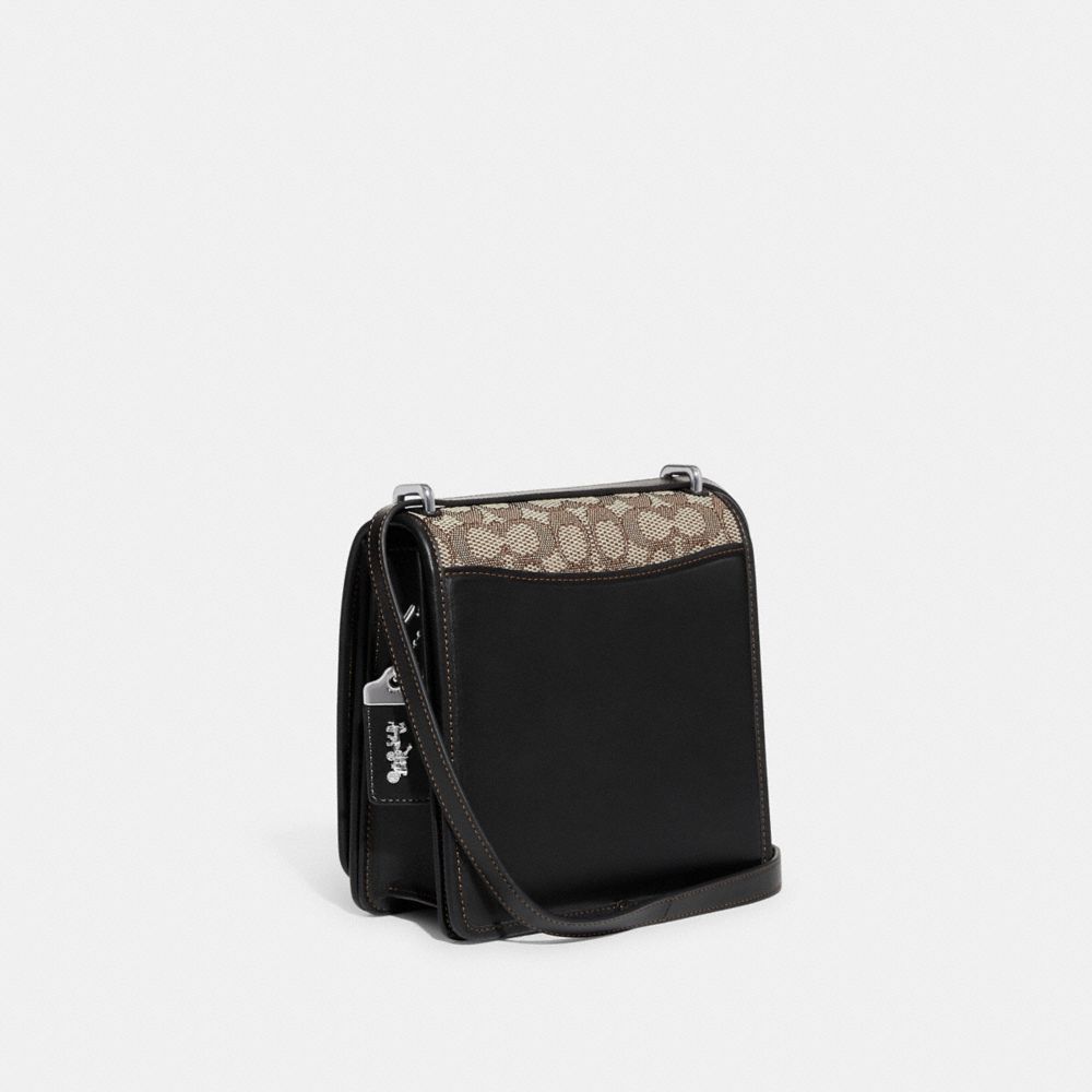 COACH®: Bandit Shoulder Bag In Signature Textile Jacquard