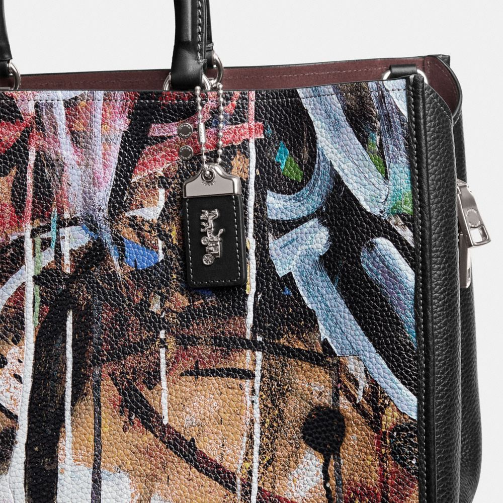 美品】COACH コーチ レザー ショルダーバッグ ブラック 73339