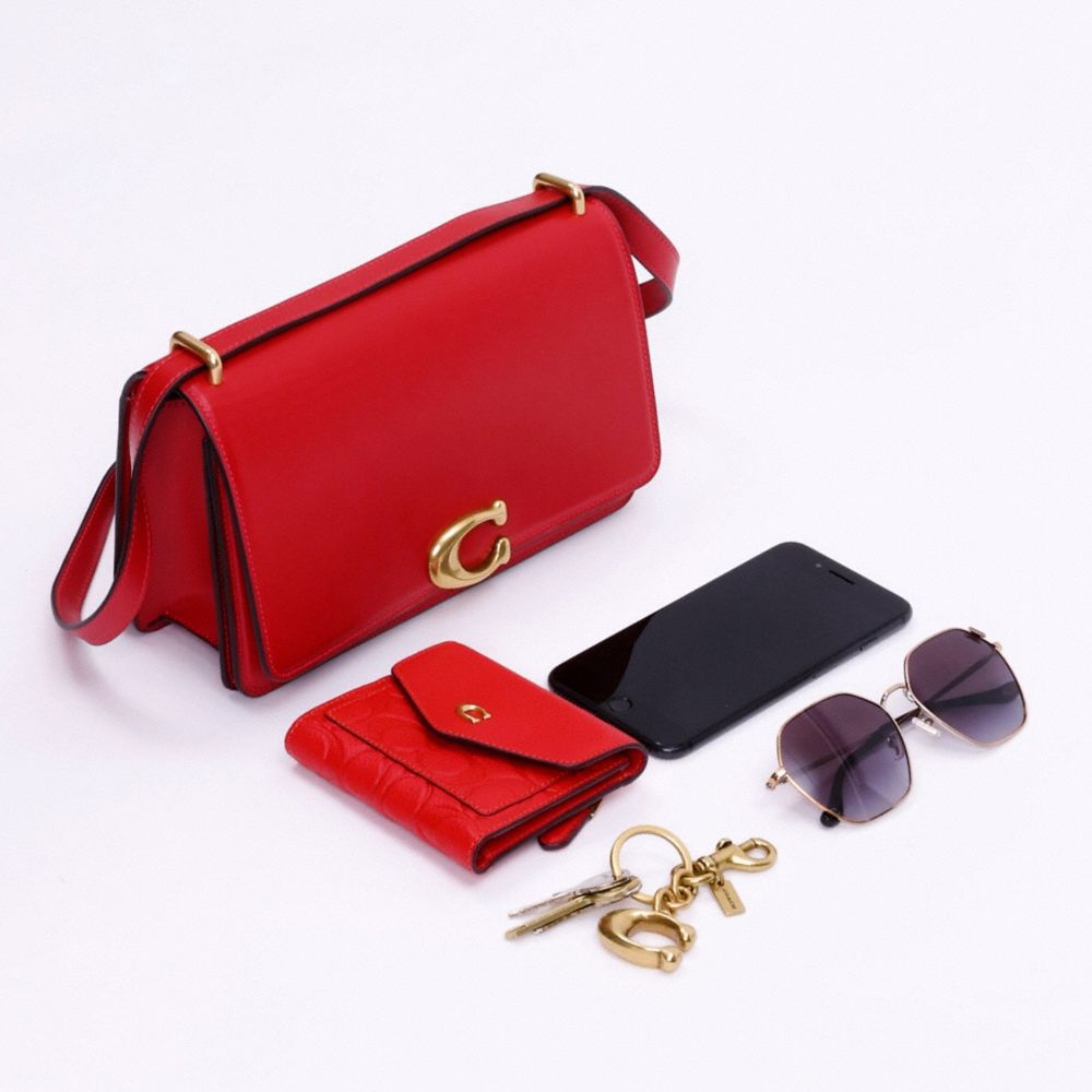COACH®,Bandit Shoulder Bag In Signature Textile Jacquard,Multi Color,Alternate View