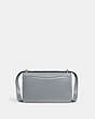 COACH®,BANDIT CROSSBODY BAG,Luxe Refined Calf Leather,Mini,Silver/Grey Blue,Back View
