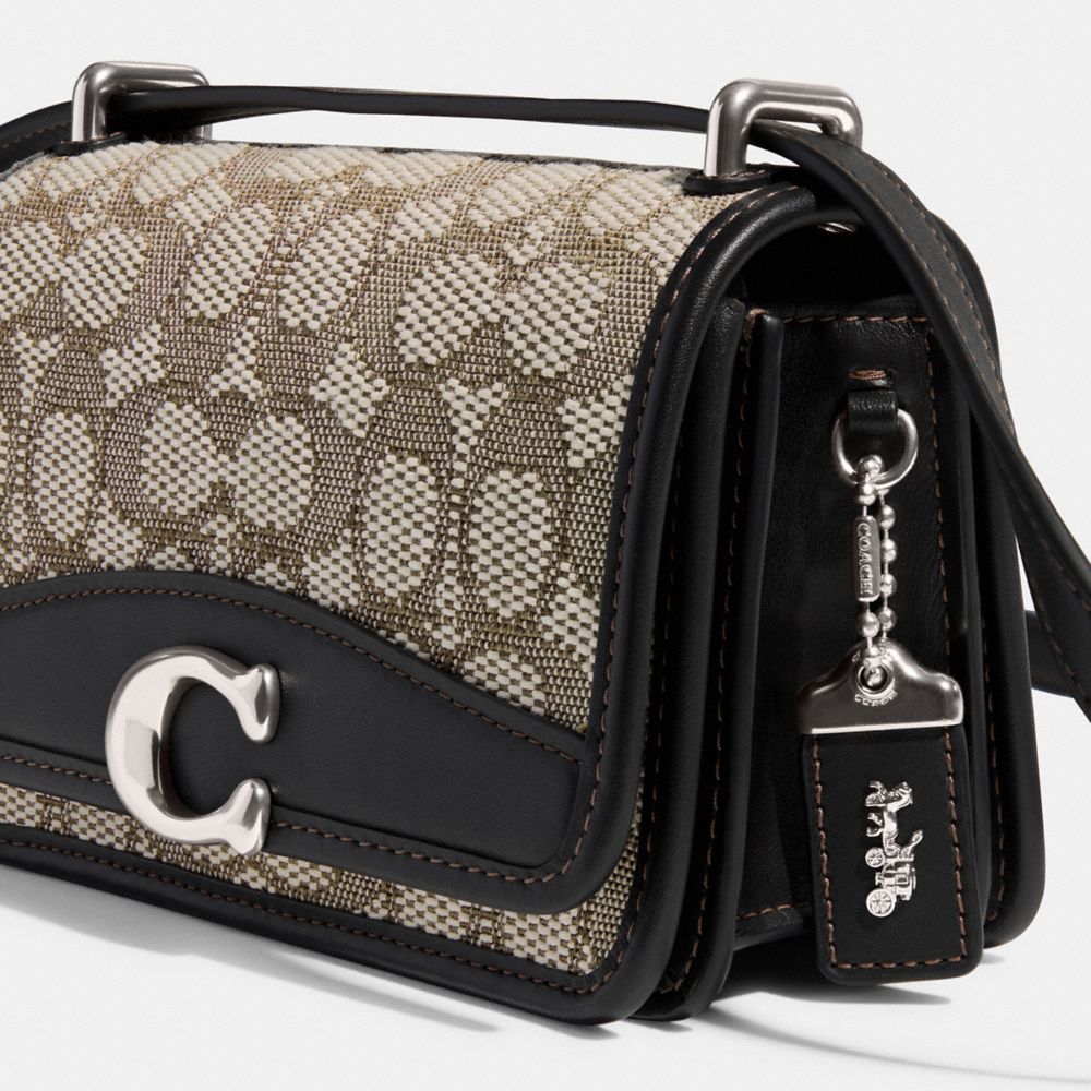 COACH®: Bandit Shoulder Bag In Signature Textile Jacquard