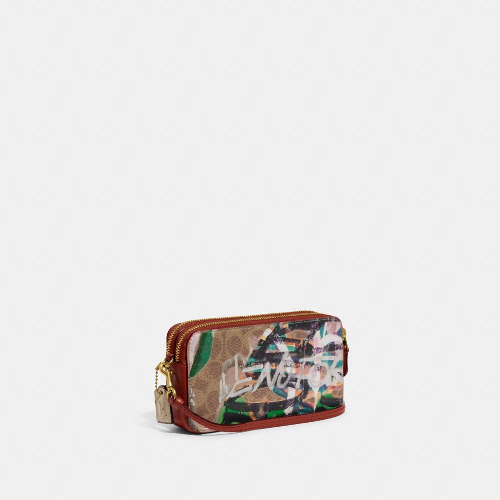 COACH®,【COACH X MINT + SERF】キラ クロスボディ・シグネチャー キャンバス,財布バッグ＆ポシェット,