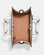 COACH®,FIELD TOTE 22 WITH HORSE AND CARRIAGE,Smooth Leather,Medium,Pewter/Chalk,Inside View,Top View
