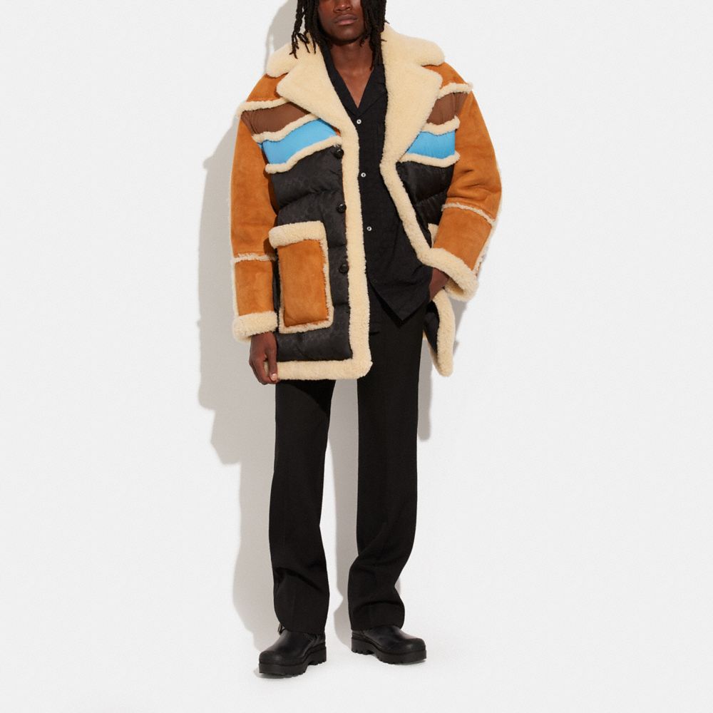 Shearling Town Coat | COACH®