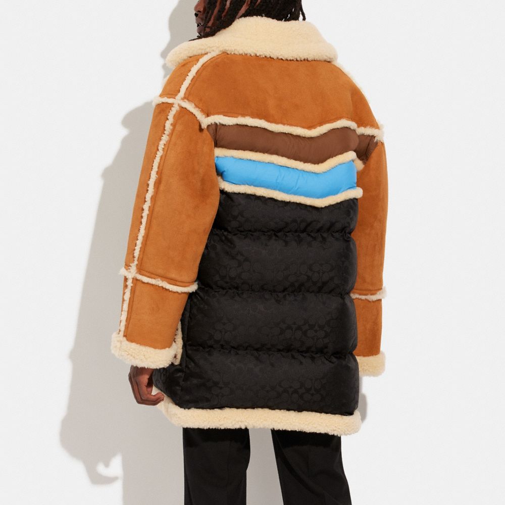 Shearling Town Coat | COACH®