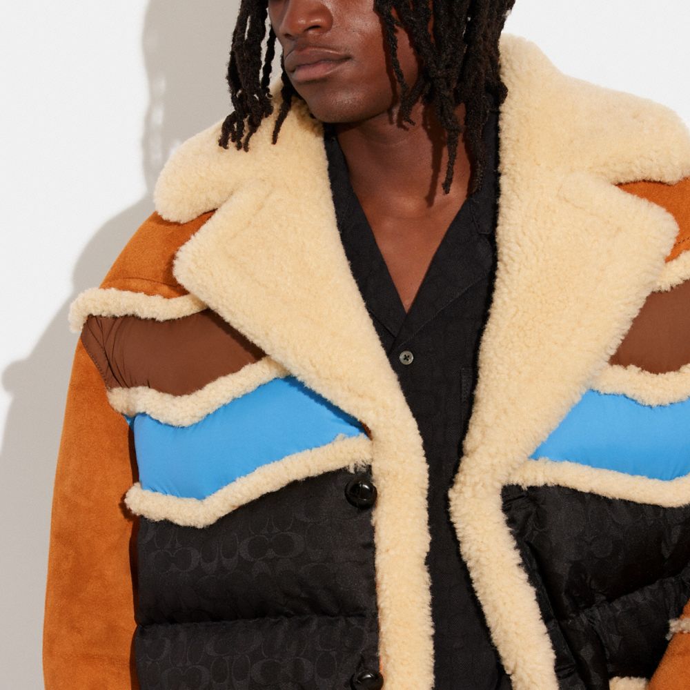 Shearling Town Coat | COACH®